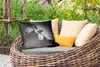 MuchoWow® Outdoor Kissen - Panther - Baum - Tiere - Schwarz Produktbild-Vorschau 3