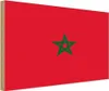 vianmo Holzschild 20x30 cm Marokkos Morocco Flagge Fahne Produktbild-Vorschau 1