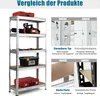 COSTWAY Lagerregal mit 5 verstellbare Ablagen, Produktbild-Vorschau 6