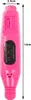 A pink electric nail file with size indicators. Náhled obrázku produktu