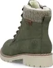 A single green boot is shown from the back-left side, isolated on a white background. Produktbild-Vorschau