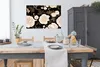 MuchoWow® Poster Rosen - Schwarz - Weiß - Muster 120x90 cm Produktbild-Vorschau 3