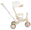 Byox Dreirad, Tricycle Juno 4 in 1 Laufrad Schiebegriff Produktbild-Vorschau 9