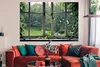 MuchoWow® Poster Überwuchertes altes Fenster 180x120 cm - Produktbild-Vorschau 2