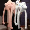 360Home Cartoon Kissen Plüsch Stern Kissen lange Füße Form Produktbild-Vorschau 3