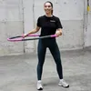 Matchu Sports Fitness Hula Hoop Reifen Ø 100 cm 1.2kg Lila Produktbild-Vorschau 5