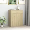 vidaXL Kredens dąb sonoma 60x30x75 cm materiał Podgląd zdjęcia produktu 17
