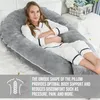 Strex Coussin de grossesse XXL - 280cm - Housse amovible - Voir les images du produit 4