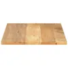 vidaXL Blat 70x60x2,5 cm prostokątny z litego drewna mango Podgląd zdjęcia produktu 3