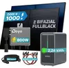SUNNIVA® 1000W Balkonkraftwerk Deye mit 2,24kWh Speicher Produktbild-Vorschau 1
