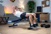 THUNDER® Hantelbank | QUICK | Bis 120kg | Blau | Belastbar Produktbild-Vorschau 4