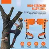 Skoby pro lezení na stromech - Oranžové - 335,28-431,8 mm - Náhled obrázku produktu 2