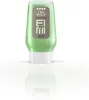 A product shot of a green hair gel bottle with a white cap, set against a white background with a reflection. Náhľad obrázku produktu