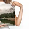 Obraz Jezioro Moraine Kanada Ozdoba ścienna z efektem 3D Podgląd zdjęcia produktu 3