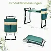 Kniebank für Gartenarbeit, Faltbarer Gartenhocker, Produktbild-Vorschau 5
