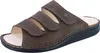 A single brown sandal shown from a slightly elevated side angle against a white background. Anteprima dell’immagine prodotto