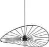 A black pendant light with a wireframe shade and a visible light bulb. Anteprima dell’immagine prodotto