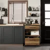 SoBuy FKW118-PF Carrello portavivande con 1 vassoio Anteprima dell’immagine prodotto 1