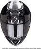 Casco moto SCORPION EXO-520 EVO AIR LATEN nero/bianco XXL Anteprima dell’immagine prodotto 5