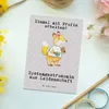 Mr. & Mrs. Panda Postkarte Systemgastronomin Leidenschaft - Produktbild-Vorschau 2