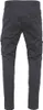 The back view of a pair of black cargo pants. Voir les images du produit