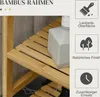 HOMCOM Wäschekorb 57,4 L Wäschesammler mit Bügelbrett und Produktbild-Vorschau 7