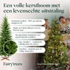 FairyTrees Kunstkerstboom 220cm, Beierse Spar, Slim. 100% Productafbeelding-voorbeeld 3