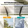 Outsunny Pultvordach Vordach für Haustür 303x96x27cm mit UV Produktbild-Vorschau 6