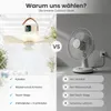 Kempingový ventilátor s priemerom 24 cm a osvetlením, Náhľad obrázku produktu 6