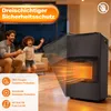 TANYEAR 4200W Gasheizung Schwarz gasheizung für innenräume Produktbild-Vorschau 4
