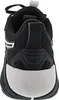 The back view of a black and white Puma sneaker. Produktbild-Vorschau