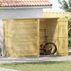 Zahradní kůlna na kola 232 x 110 x 170 cm impregnovaná Náhled obrázku produktu 15