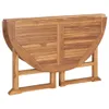 vidaXL Tavolo da pranzo pieghevole da giardino Ø110x75 cm Anteprima dell’immagine prodotto 5