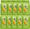 A grid of ten coffee bags, each featuring a cartoon gorilla in a yellow suit and top hat. Produktbild-Vorschau