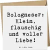 Mr. & Mrs. Panda Grußkarte Spruch Bologneser Liebe - Weiß - Produktbild-Vorschau 1