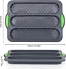 Hochwertige Baguette-Backform aus Silikon, speziell zum Produktbild-Vorschau 2