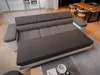 Sofa MOSINE Creme Kordstoff mit Schlaffunktion, Produktbild-Vorschau 4