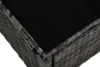 Set de jardin Lounge avec coussins Poly Rattan Salon de Voir les images du produit 22