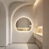 Specchio da bagno LED Zimilo con illuminazione, specchio Anteprima dell’immagine prodotto 1