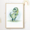 Dinosaurier Bilder 6er Set DIN A4 Kinderzimmer Wandbilder Produktbild-Vorschau 3