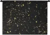 MuchoWow® Wandteppich Wandbehang Goldene Flocken auf Produktbild-Vorschau 1