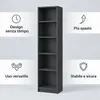 SELO Libreria moderna 50 x 31 x 183 cm – Antracite – 5 Anteprima dell’immagine prodotto 4