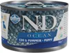 N&D DOG OCEAN Puppy Codfish & Pumpkin Mini 140g Podgląd zdjęcia produktu 1