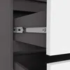 Kleiderschrank AKORD S90 Graphitgrau 90 cm 2 Türen 2 Produktbild-Vorschau 4