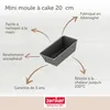 Zenker 7685, Forma na dort, Obdélníkový, Černá, Německo, Náhled obrázku produktu 3