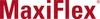 The image shows the brand name "MaxiFlex" in large red letters, with a registered trademark symbol. Anteprima dell’immagine prodotto