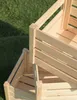 e-floor Holzkiste 29,5x46x23,5 cm Natur Dekorativ – Produktbild-Vorschau 9