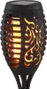 12er Set LED Solarleuchten, schwarz, Feuereffekt, H 51 cm Produktbild-Vorschau 6