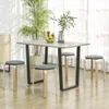 HOMCOM 4er Set Esszimmerhocker Stapelhocker Hocker mit Produktbild-Vorschau 2