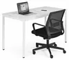 ModernHome NORD-MRW Eet- en werktafel, 120 x 60 cm, wit Productafbeelding-voorbeeld 8